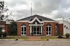 Humboldt's town hall, pictured in 2017