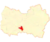 Map of the Nancagua commune in the O'Higgins Region