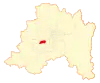 Location of the Peñaflor commune in the Santiago Metropolitan Region