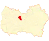 Map of Peumo commune in the O'Higgins Region