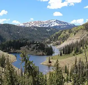 96. Conejos Peak is the highest summit of Conejos County in the state of Colorado.