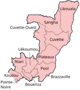 Regions of the Congo