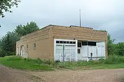 An old service station in Conway