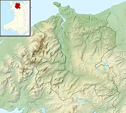 Llyn Brenig is located in Conwy