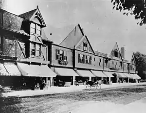 Newport Casino original façade, 1880