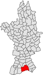 Location in Olt County