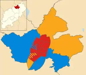 2007 results map