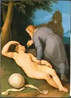 The Good Samaritan (1627)  (oil on panel)