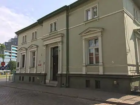 Facade on Czartoryskiego street