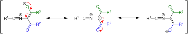 Cornforth rearrangement resonance contributors