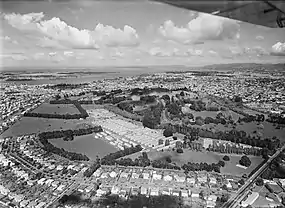 Aerial view of Cornwall Hospital