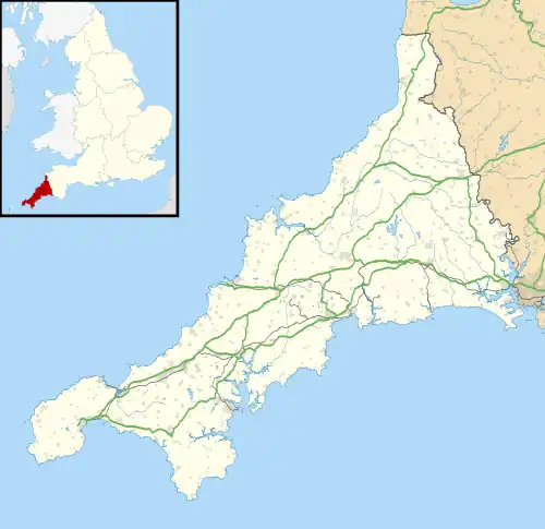 Flushing is located in Cornwall