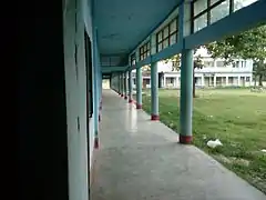 School corridor