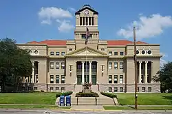 The Navarro County Courthouse in Corsicana