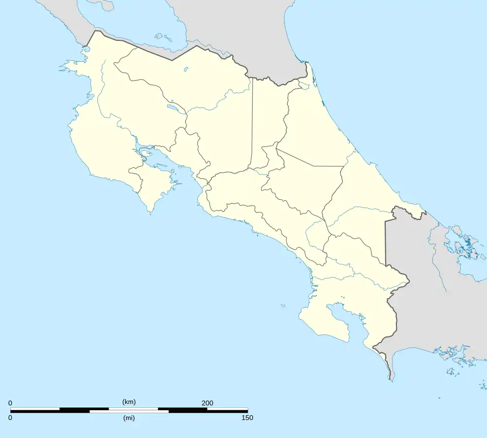 Nicoya is located in Costa Rica