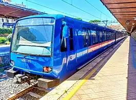 MA300 train at Roma Porta San Paolo.