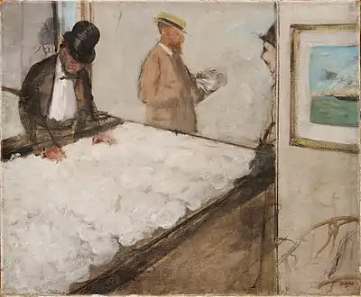 Edgar Degas, Cotton Merchants in New Orleans, 1873