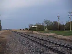 Railroad in Coulee