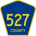 County Route 527 marker