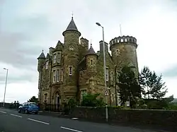 Ettrick Terrace, Sheriff Court With Boundary Walls, Railings And Gatepiers