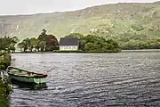 Lake and surrounding hills