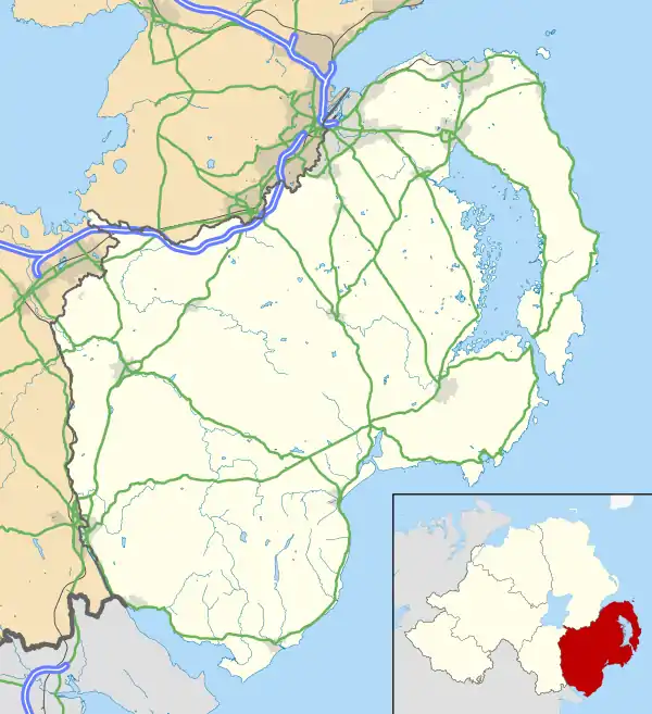 Copeland Islands is located in County Down