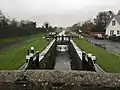 Chambers bridge and lock