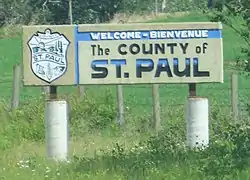 Welcome sign