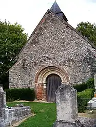 The Courmononcle chapel in Saint-Benoist-sur-Vanne