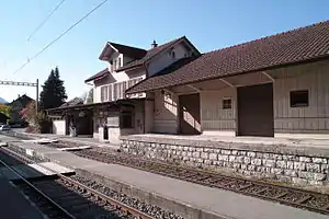 Court railroad station