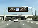 A highway sign in Ottawa