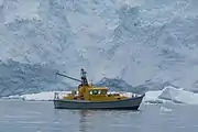 Polar Bound at Port Lockroy, Antarctica (2003)