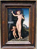 Lucas Cranach d.Ä. – Venus und Amor als Honigdieb (Venus and Cupid as honey thieves), National Gallery, London, 1529