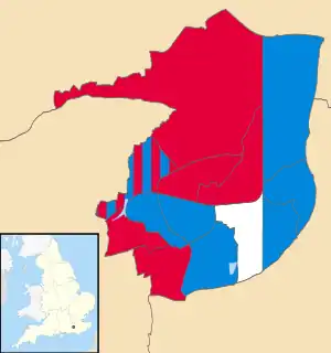 2021 results map