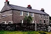 Cummal Beg Visitor Centre (right) and Creg y Shee Tea Room (left)