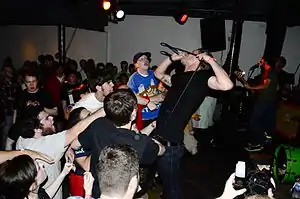 Crime in Stereo performing live in 2007