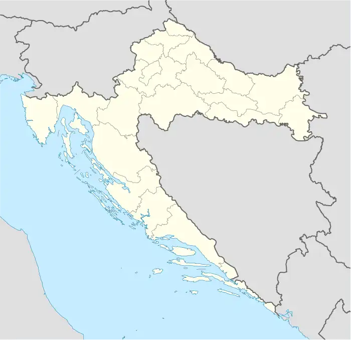 Kapelica is located in Croatia