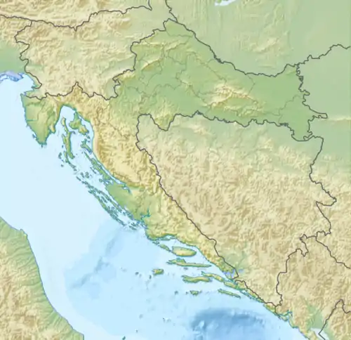 Split is located in Croatia