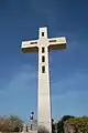 Cross at the very clifftop of the Pointe des Châteaux