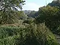 The Derwent Valley Heritage Way next to the Cromford Canal