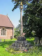 Cross in Churchyard of Church of St Mary