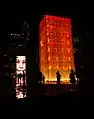 Crown Fountain, Millennium Park night photo