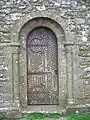 Cruggleton Church door.