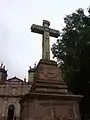 Atrial cross in Tultitlán de Mariano Escobedo, Mexico.