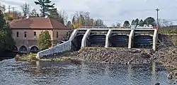 Crystal Falls Dam and Power Plant