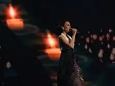 Csézy in second semi-final of ESC 2008