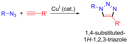 1,4 isomer from a CuI catalyst