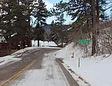 Entering Cuchara from the north on State Highway 12.