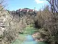 Río Júcar as seen from San Antón Bridge.