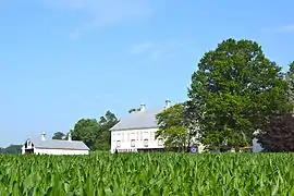 Barns and fields